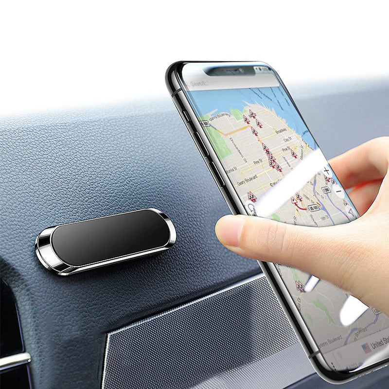  [AUSTRALIA] - JIEJIE-JJ Magnetic Phone Holder for Car, Omni-Directionally Rotative Car Mount for Phone with Built-in Six Strong Magnets, Applicable to iPhone, Samsung and Many Other Types of Cell Phones