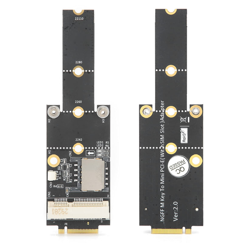  [AUSTRALIA] - Eboxer PCIe M.2 Adapter Converter for Laptop PC PCI E to NGFF M.2 A/E Adapter, 3G/4G/WiFi Mini Card to M.2 (NGFF) Host Controller Expansion Card