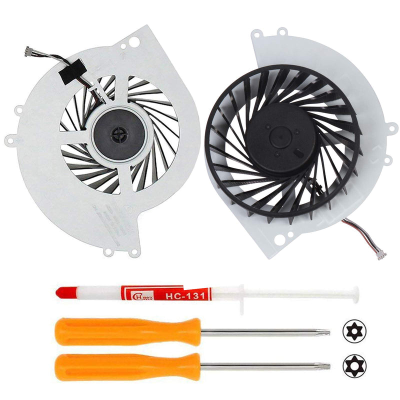  [AUSTRALIA] - S-Union New Replacement Internal Cooling Fan for Sony Playstation 4 PS4 CUH-10XXA CUH-11XXA CUH-1115A 500GB KSB0912HE Series （With Screwdrivers T8+T10 and Thermal Grease）