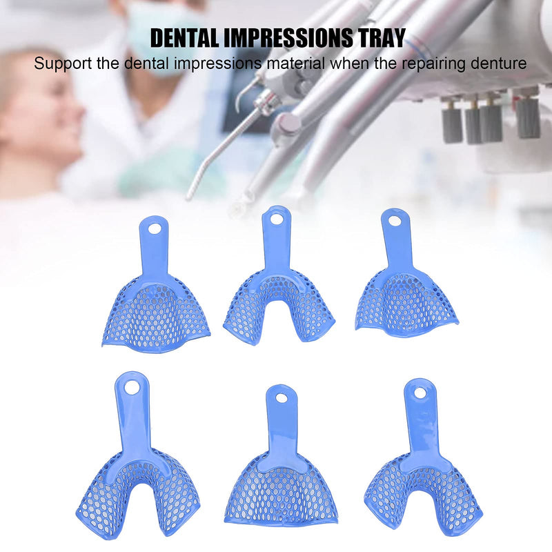  [AUSTRALIA] - Dental Impression Tray Dental Impression Tray Reusable Tray for Dental Impressions Dental Holder Tray Accessories for Dental Tool Supply