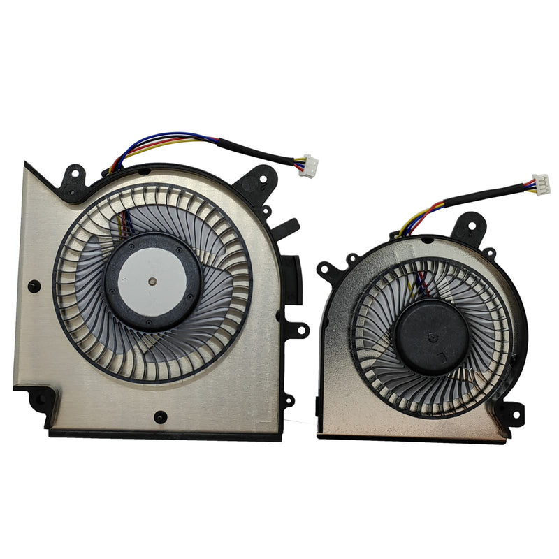  [AUSTRALIA] - ZHAWULEEFB Replacement New Laptop CPU+GPU Cooling Fan for MSI GF76 PAAD06015SL N460 DC5V 0.55A PABD08008SH N459 DC5V 1.0A