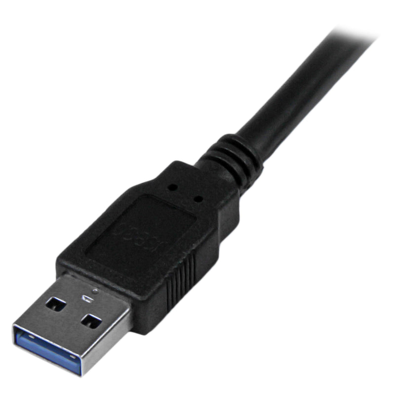  [AUSTRALIA] - StarTech.com 3m 10 ft USB 3.0 Cable - A to A - M/M - Long USB 3.0 Cable - USB 3.1 Gen 1 (5 Gbps) (USB3SAA3MBK) 10 ft / 3m Black