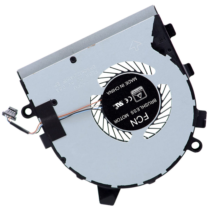  [AUSTRALIA] - Deal4GO CPU Cooling Fan 1XVDH 01XVDH DFS5K12214161F FLBW Replacement for Dell Inspiron 13 7390 2-in-1 P113G, Black