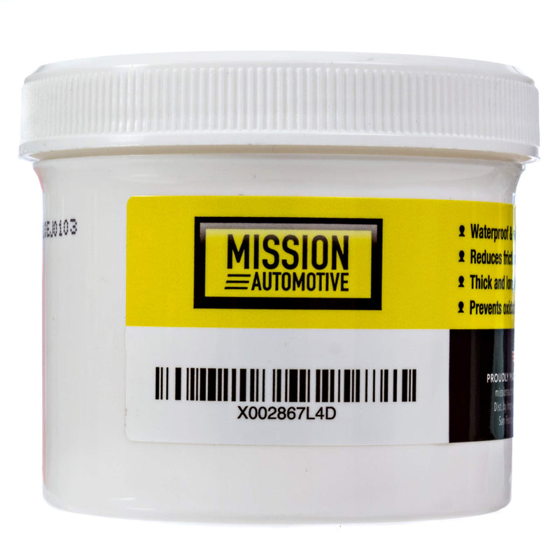  [AUSTRALIA] - Mission Automotive 4oz Trailer Hitch Ball Lubricant - Grease to Reduce Friction and Wear on Tow Hitch Mount Balls, King Pins, Hitch Locks, etc. - Waterproof Lube Made in The USA