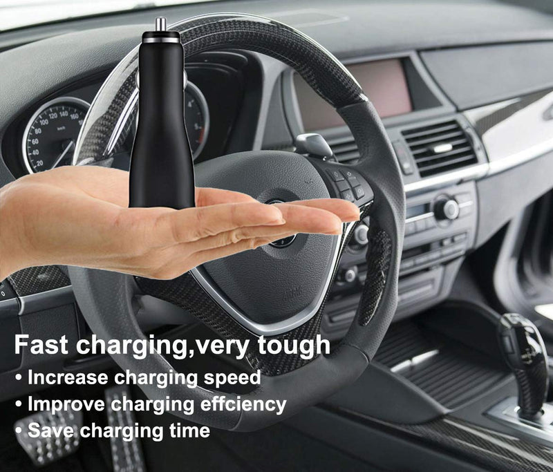  [AUSTRALIA] - Samsung Adaptive Fast Charging Dual-Port Car Charger [2-Pack] for Samsung Galaxy S23/S23+/S23 Ultra /S22/S22+/S22 Ultra /S21/S21+/S20/S20+/S10/S10+/S10e/S9/S9+/S8/S8Plus/Edge/Active/Note 8/9/10/20 15w