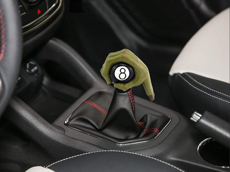  [AUSTRALIA] - Thruifo MT Gear Shifter Head, Devil Hand Griping Billiard Style Car Shift Stick Knob Fit Most Manual Automatic Vehicles green