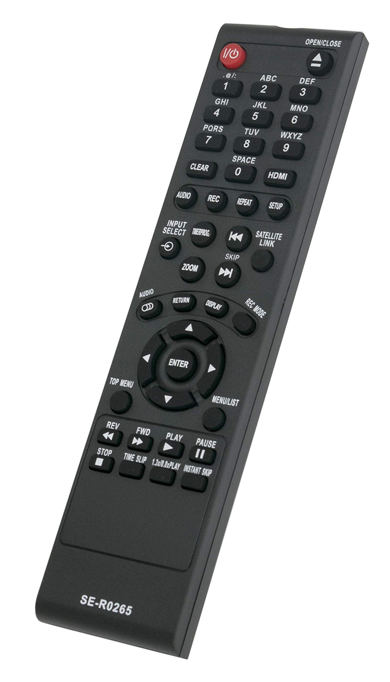  [AUSTRALIA] - SE-R0265 Replaced Remote fit for Toshiba DVD Video Recorder DR410 DFTV200 DKR10 DKR10KU DKR40 DKR40KU DR400 DR410 DR410KU DR420 DR420KU DR430 DR430KU D-FTV200 D-KR10 D-KR10KU D-KR40 D-KR40KU D-R400