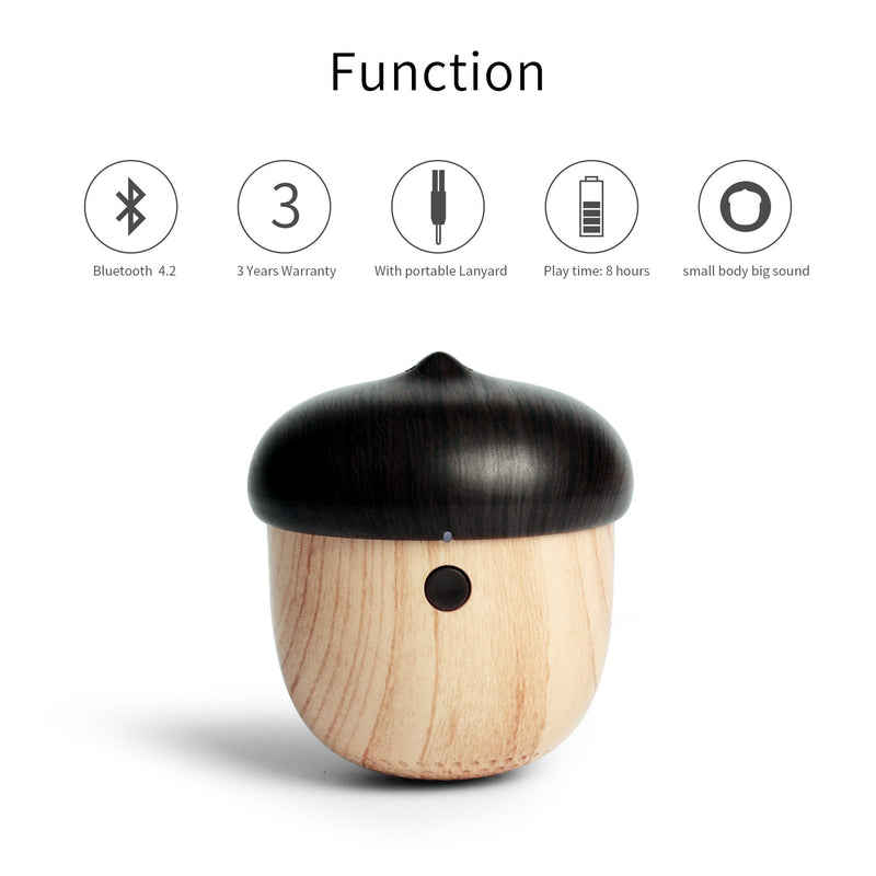 Mini Bluetooth Speaker - AVWOO Wireless Bluetooth Speaker with Enhanced Bass and Built-in Mic, Portable Bluetooth Speaker for Home Outdoor Travel, 10m Wireless Range up to 8 Hours Playtime A020-U - LeoForward Australia