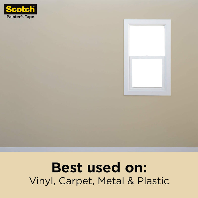  [AUSTRALIA] - Scotch Contractor Grade Masking Tape, 0.94 inches by 60.1 yards (360 yards total), 2020, 6 Rolls 0.94" Width
