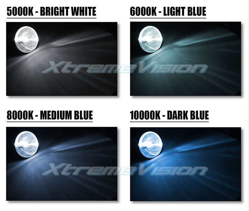 XtremeVision 35W AC Xenon HID Bundle with Slim AC Ballast (1 Pair) and H7 10000K - 10K Dark Blue Xenon Bulbs (1 Pair) 10000K - Dark Blue - LeoForward Australia