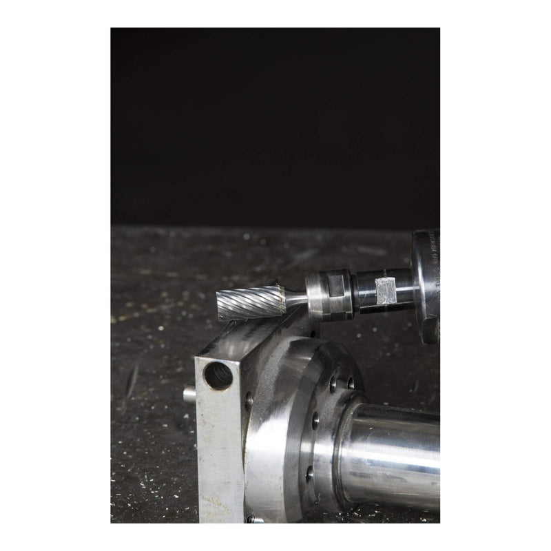  [AUSTRALIA] - Klingspor 295569 - Carbide milling cutter - face gearing for special tasks - cylinder with end mill - FR|HF100B|6|S|9.6X19X6 - Contents: 1 piece