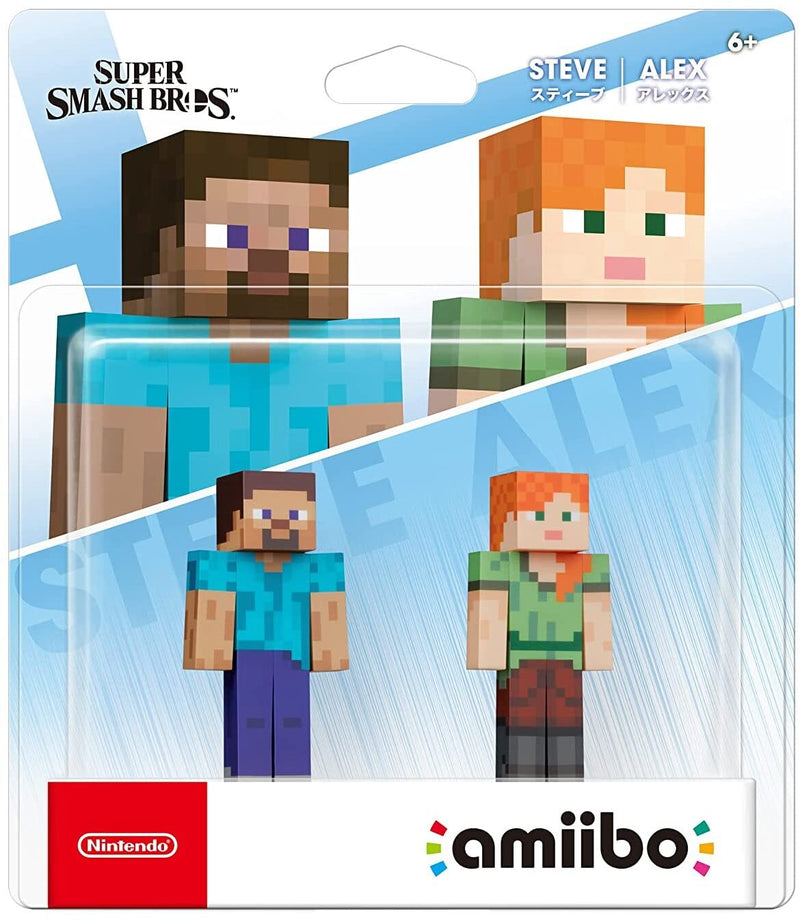  [AUSTRALIA] - amiibo™ - Steve + Alex 2-pack - Super Smash Bros.™ Series