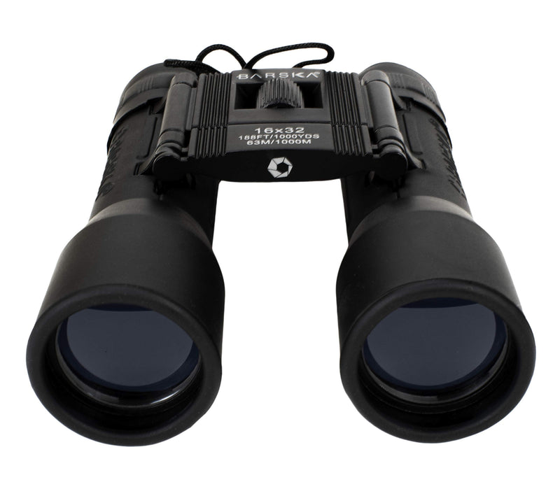  [AUSTRALIA] - BARSKA Lucid 16x32 Compact Binocular (Black)