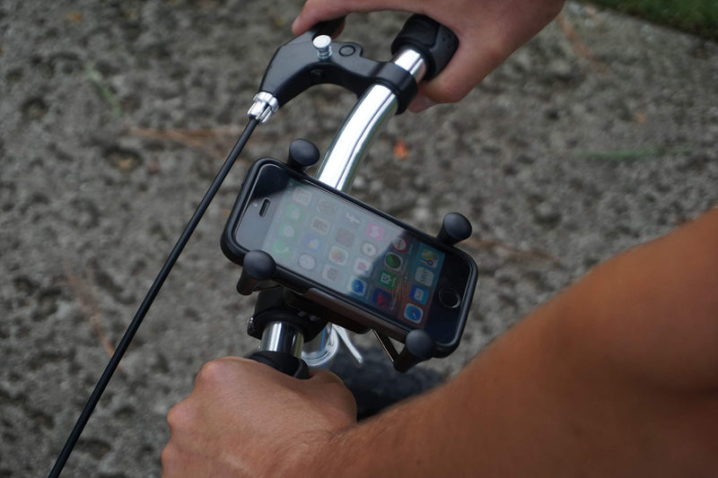  [AUSTRALIA] - KneeRover Universal Deluxe Phone Holder Mount Designed for Knee Scooters
