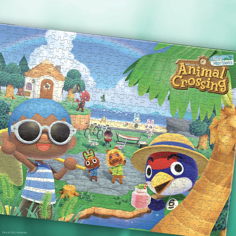 Animal Crossing “Summer Fun” 1000 Piece Jigsaw Puzzle | Collectible Puzzle Featuring Familiar Characters from The Nintendo Switch Game | Officially Licensed Nintendo Merchandise - LeoForward Australia