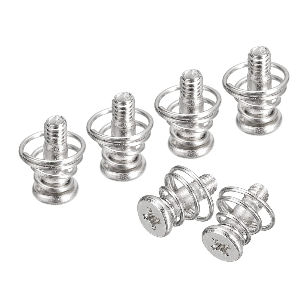  [AUSTRALIA] - uxcell Spring Screws, 20pcs M2.5x9mm 7mm Spring OD GPU Graphics Card Back Plate Heatsink Screws Computer Fan Fixed Screws M2.5x9x7mm 20