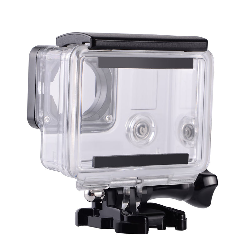  [AUSTRALIA] - Suptig Replacement Waterproof Case Protective Housing for GoPro Hero 4, Hero 3+, Hero3 Outside Sport Camera for Underwater Use - Water Resistant up to 147ft (45m)