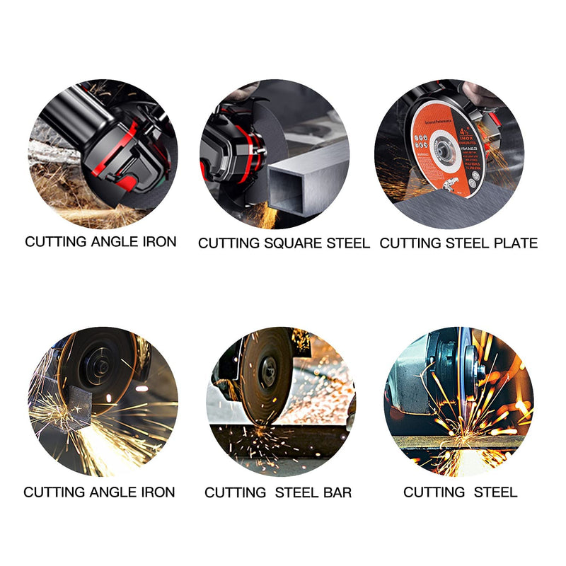  [AUSTRALIA] - 6 PCS Cutting Wheel 4-1/2-inch Cut Off Wheel General Purpose Stainless Metal Cutting Disc 6