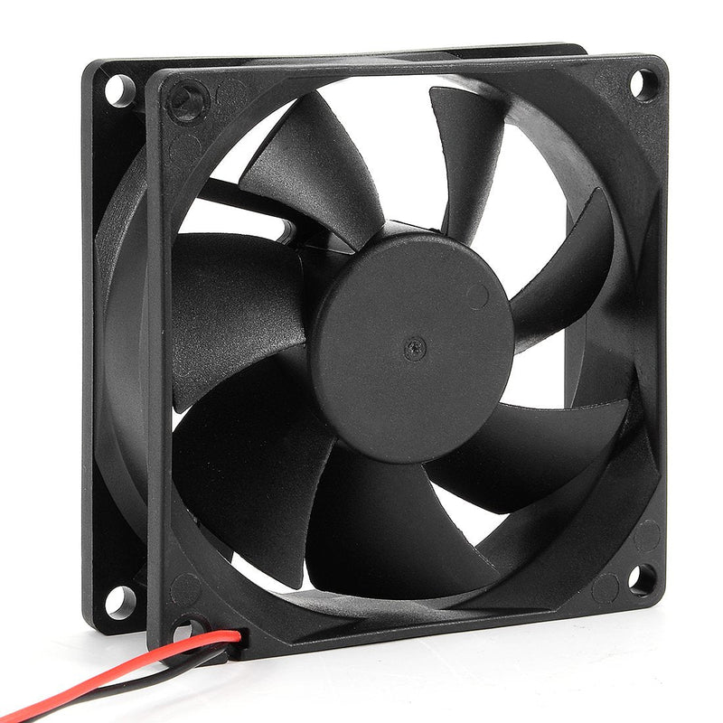  [AUSTRALIA] - uxcell 80mm x 80mm x 25mm 8025 24V DC Cooling Fan with Long Life Sleeve Bearings