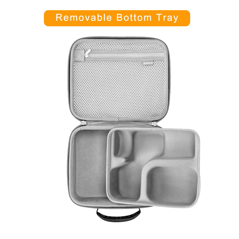  [AUSTRALIA] - RLSOCO Case for Shure SM7B Vocal Dynamic Microphone/Shure MV7 USB Podcast Microphone (Grey) Grey