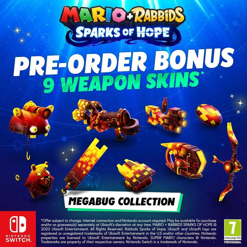  [AUSTRALIA] - Nintendo Switch Mario + Rabbids Sparks of Hope – Standard Edition Import Region Free