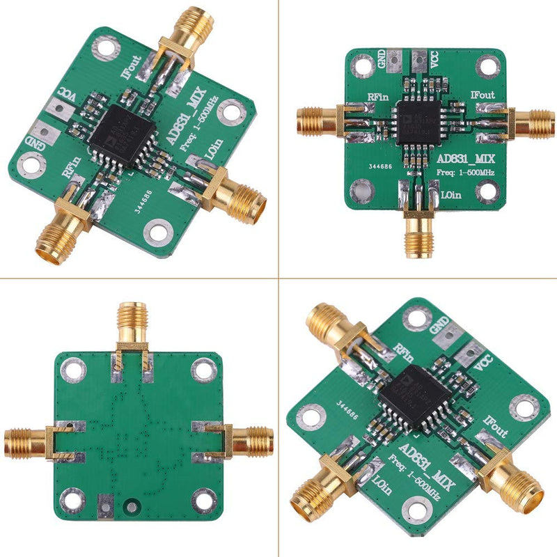  [AUSTRALIA] - AD831 High Frequency Transducer RF Mixer Module 500MHz Bandwidth Mixing Down Mixing Dual Balanced Mixer Single Chip Radio Frequency Converter -10dBm