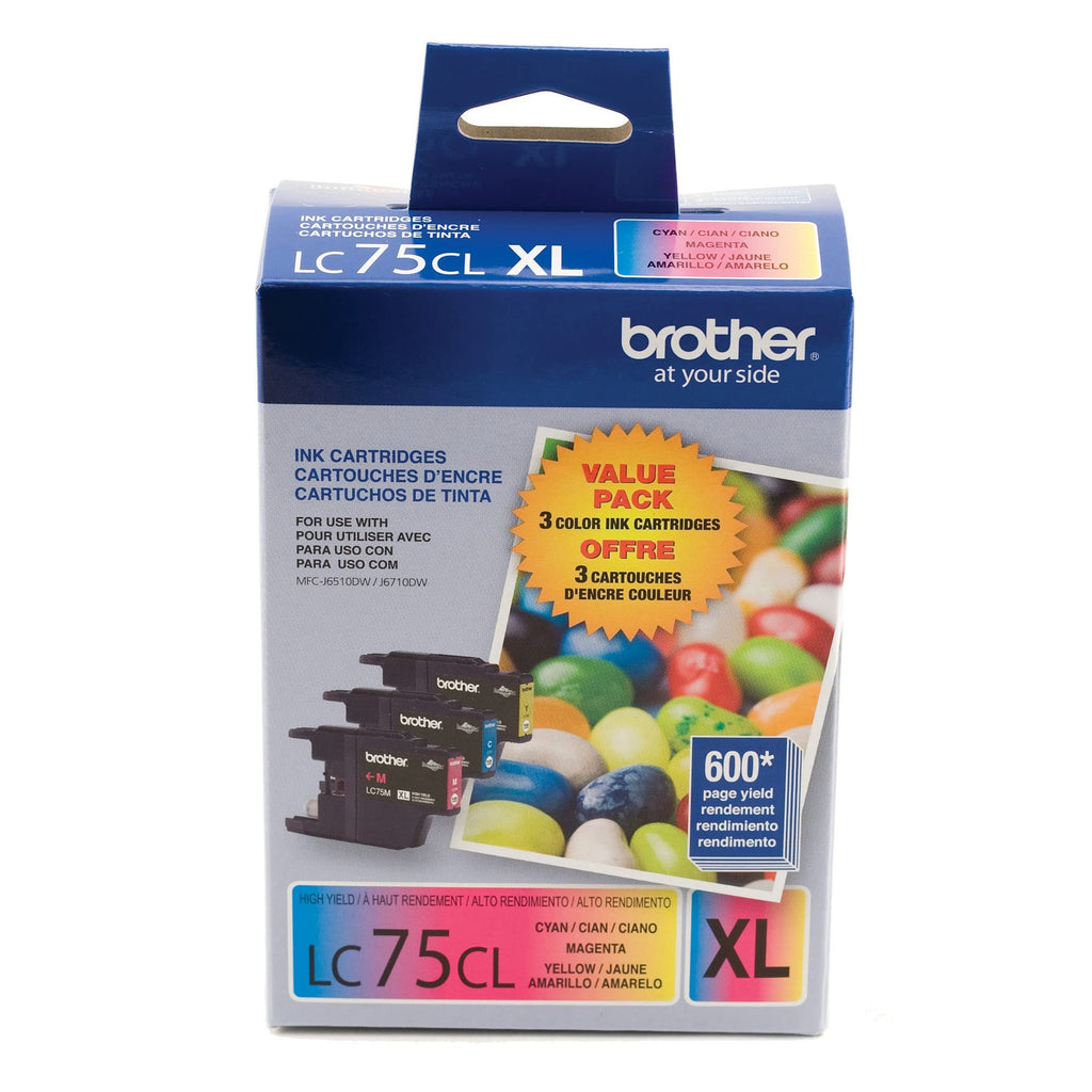  [AUSTRALIA] - Brother Int L (Supplies) Lc753Pks 3Pk Lc753Pks Cyan Magenta Ylw Ink Cartridge