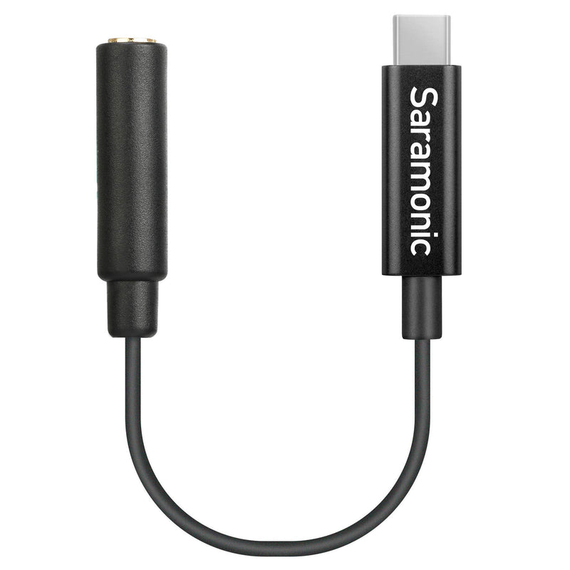  [AUSTRALIA] - Saramonic Gold-Plated 3.5mm Female Microphone & Audio Adapter Cable for DJI Osmo Pocket & DJI Pocket 2 (SR-C2006)