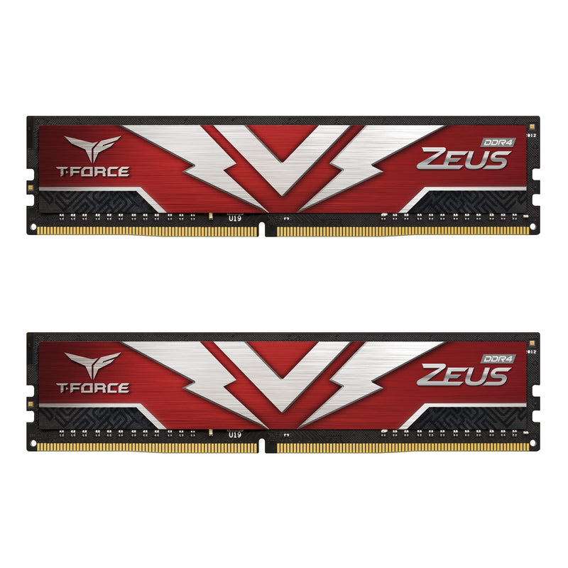  [AUSTRALIA] - TEAMGROUP T-Force Zeus DDR4 16GB Kit (2 x 8GB) 3200MHz (PC4 25600) CL20 Desktop Gaming Memory Module Ram - TTZD416G3200HC20DC01 16GB (8GBx2) 3200MHz CL 20