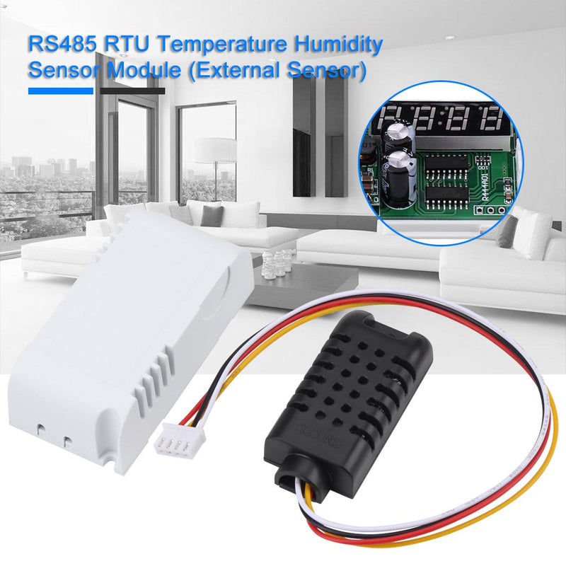 LED Temperature Humidity Sensor Digit Display RS485 Modbus RTU Humidity Temperature Sensor - LeoForward Australia