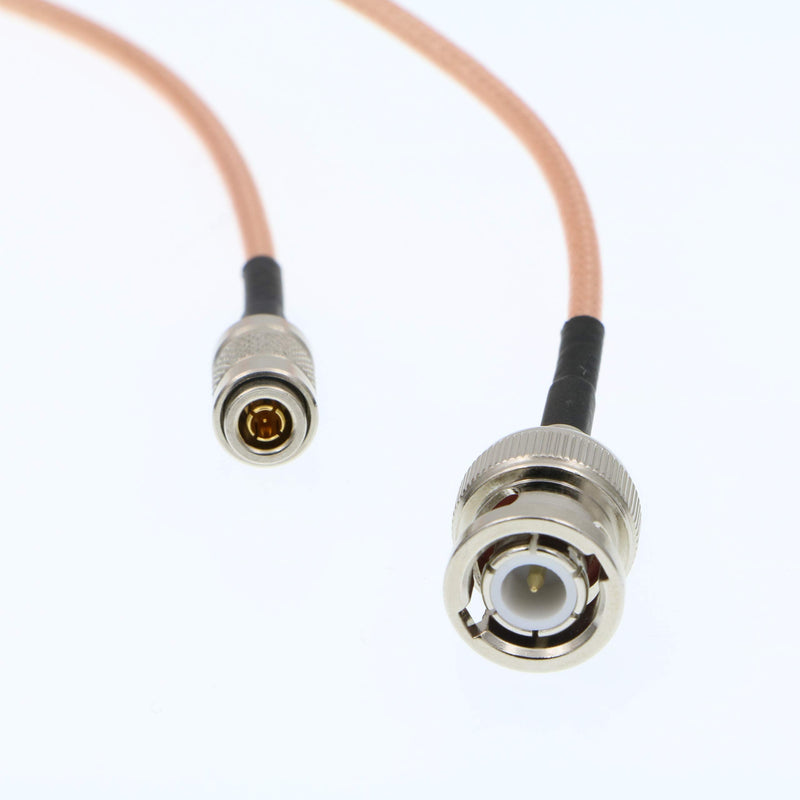  [AUSTRALIA] - Uonecn HD SDI Coaxial Video Cable RG179 BNC to Mini BNC DIN 1.0/2.3 75ohm RF Cable for Blackmagic HyperDeck Shuttle 1 Meter