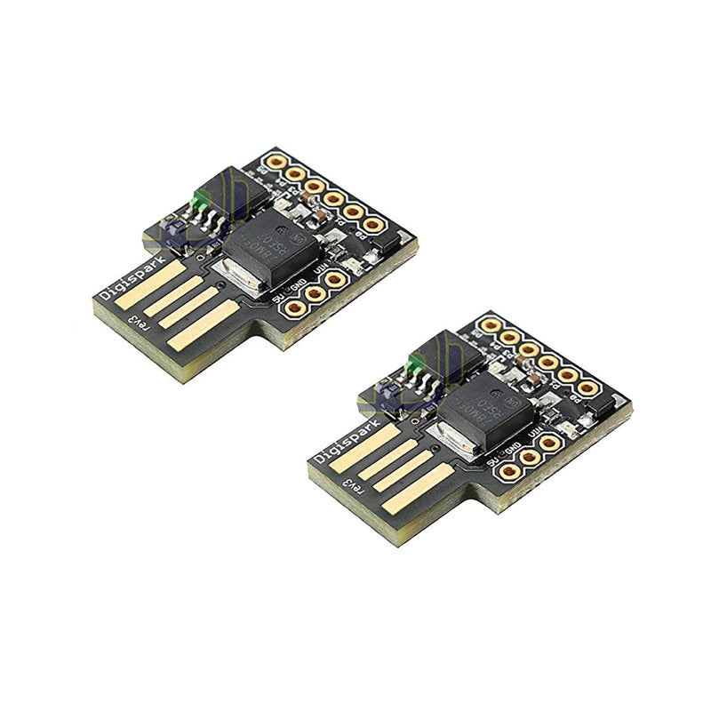  [AUSTRALIA] - DEVMO 2PCS Digispark Kickstarter ATTINY85 General Micro USB Development Board Module Compatible with Ar-duino 2