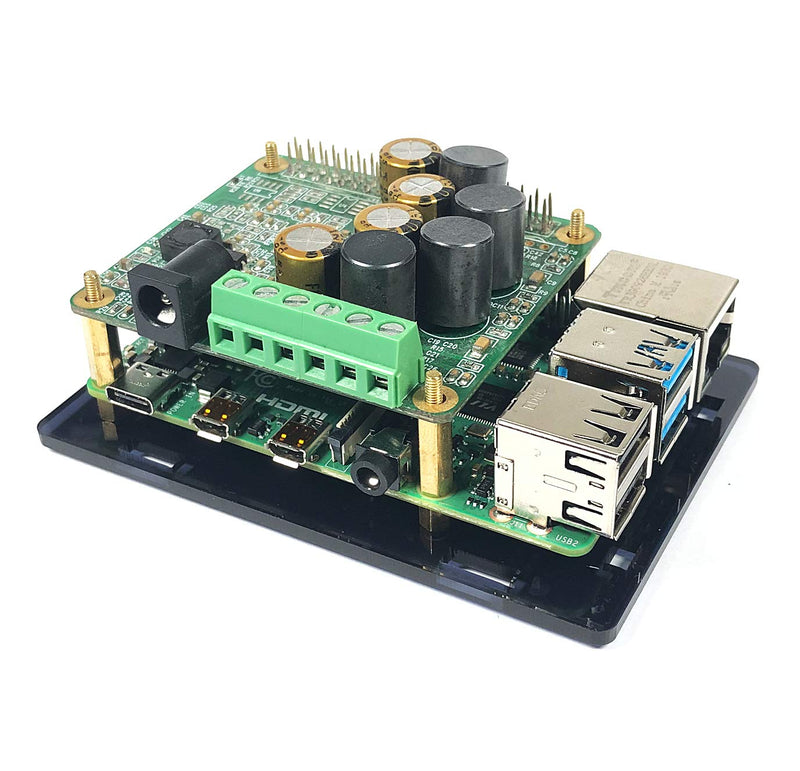  [AUSTRALIA] - Acrylic Case for InnoMaker AMP Hat HiFi Audio Module Works with Raspberry Pi 4 3B B+