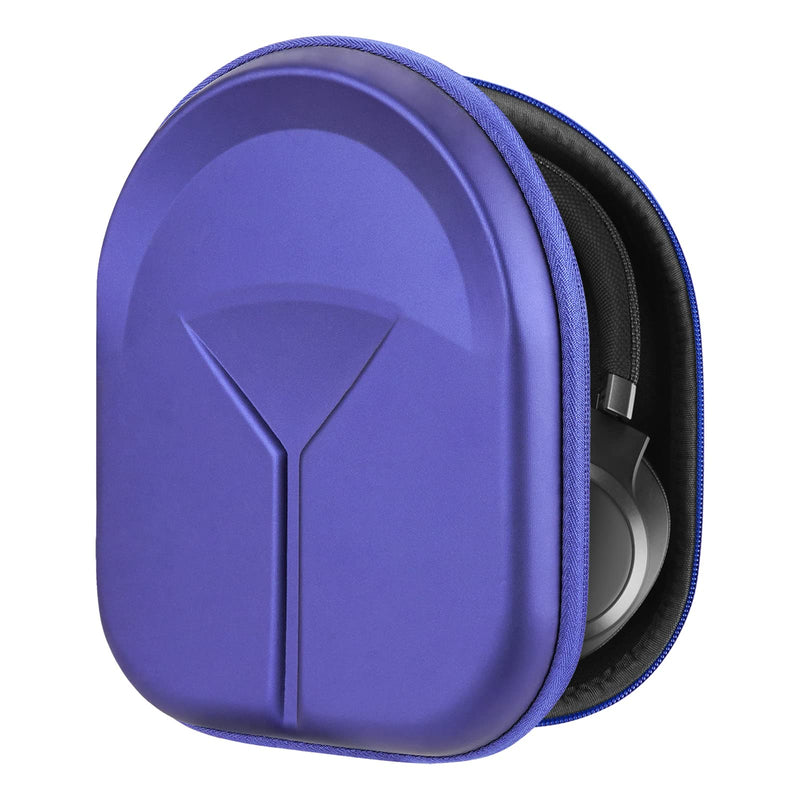  [AUSTRALIA] - Geekria Shield Headphones Case Compatible with JBL Tour ONE, Tune 750NC, Live 650BTNC, Tune 700BT, E65BTNC Case, Replacement Protective Hard Shell Travel Carrying Bag with Cable Storage (Blue) Blue