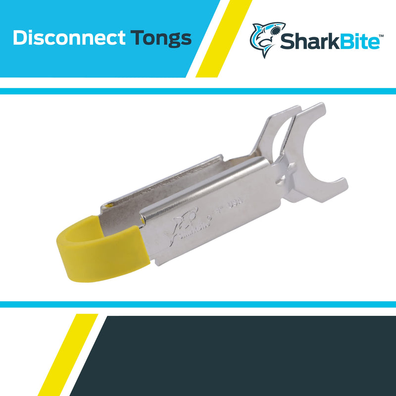  [AUSTRALIA] - SharkBite U715A Universal Disconnect Tongs, Push-to-Connect Fittings, SharkBite Fitting Removal Tool, 1 Inch 1-Inch