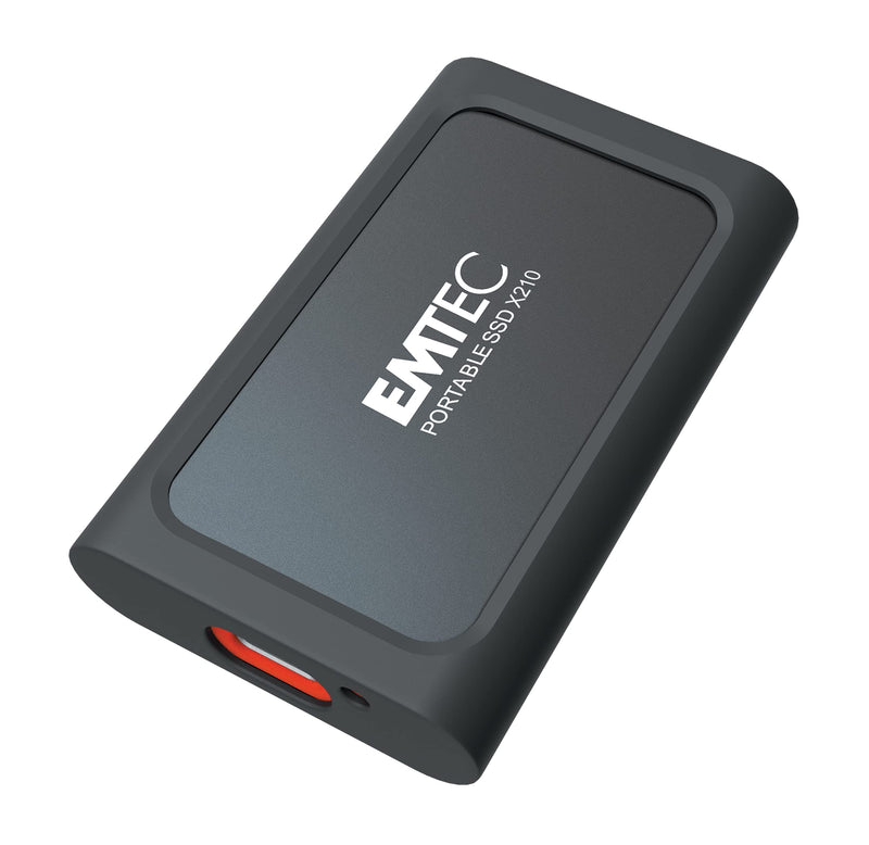  [AUSTRALIA] - Emtec 256GB X210 Elite SATA III Portable Solid State Drive (SSD) with NAND Technology ECSSD256GX210
