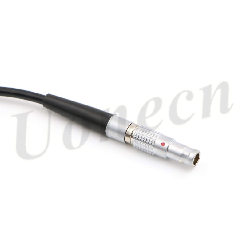  [AUSTRALIA] - Uonecn Red Epic Scarlet Camera Cable Flexible Thin 4 Pin Male to BNC Plug Timecode Audio Cable