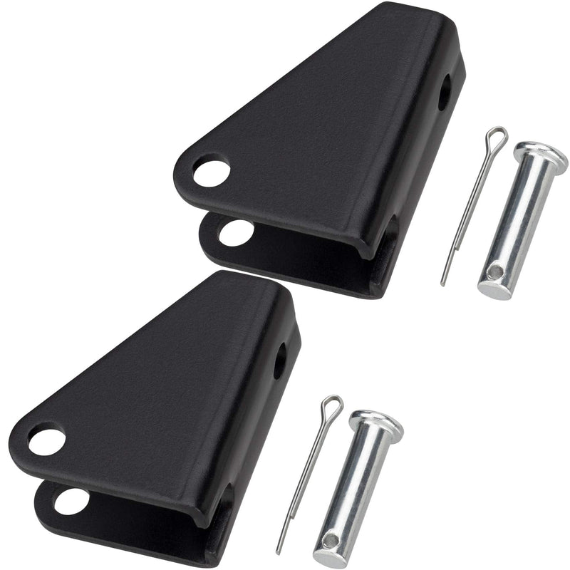  [AUSTRALIA] - PAGOW Linear Actuator Mounting Brackets, Silver Heavy Duty Metal Mounting Brackets for Linear Actuator(2 PCS)