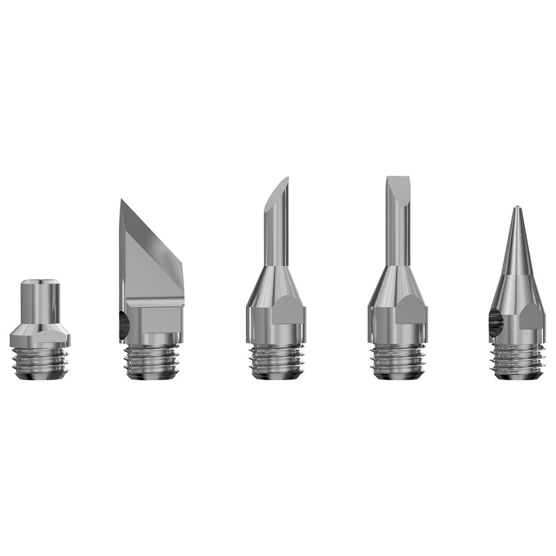  [AUSTRALIA] - LEXIVON Butane Torch Soldering Iron Tips 5 Piece Set Compatible with LX-770 and LX-771 Models (LX-TIP-D)