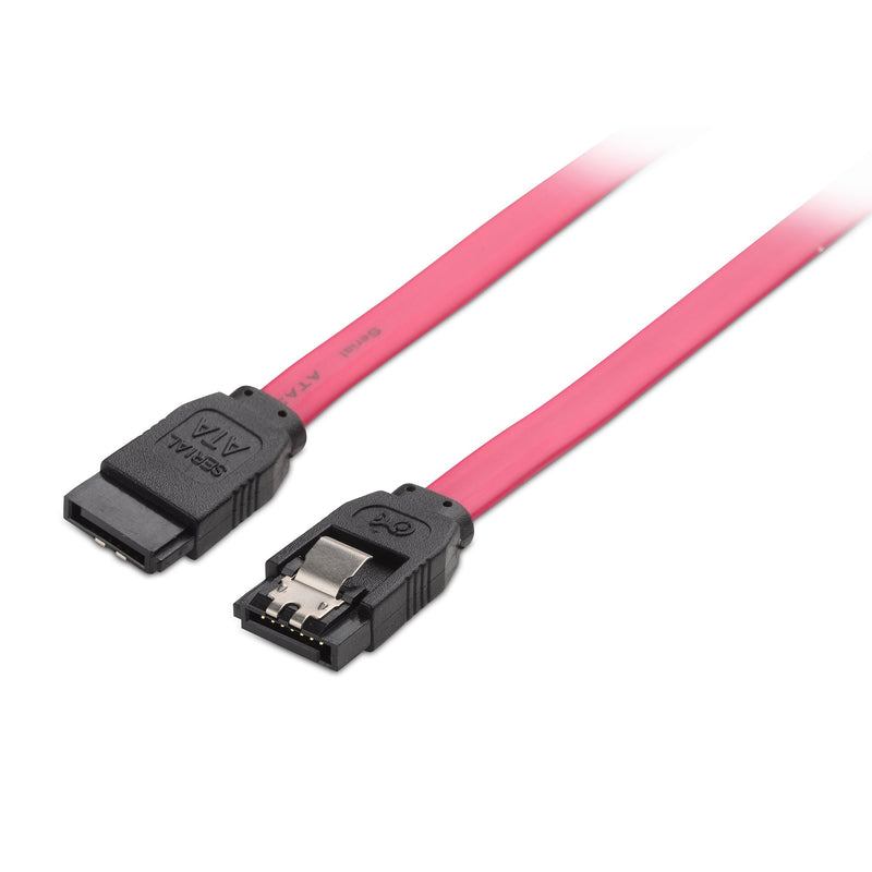  [AUSTRALIA] - Cable Matters 3-Pack Straight SATA III 6.0 Gbps SATA Cable (SATA 3 Cable) Red - 24 Inches