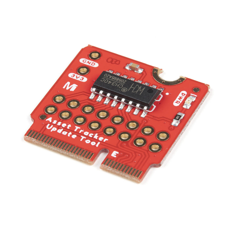  [AUSTRALIA] - SparkFun MicroMod Update Tool-CH340C USB-Serial Converter 8 Pairs of PTH Connections w/Split pad Jumper Links 3.3V Interface MicroMod Asset Tracker Carrier Board or SARA-R510M8S Module USB-C