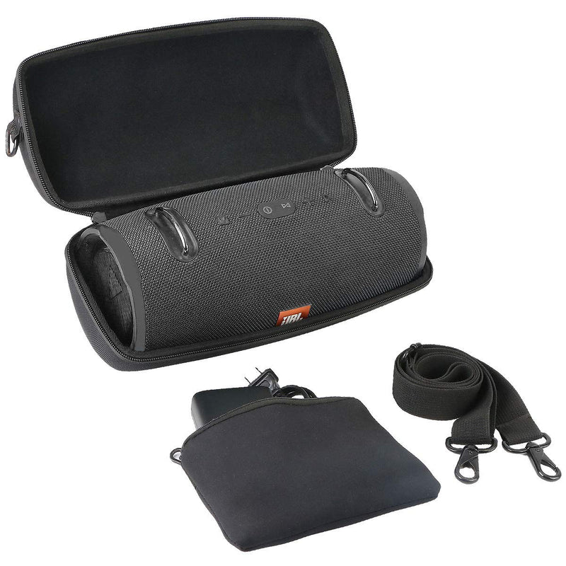 khanka Hard Travel Case Replacement for JBL Xtreme 3 Portable Speaker (Black) Black - LeoForward Australia