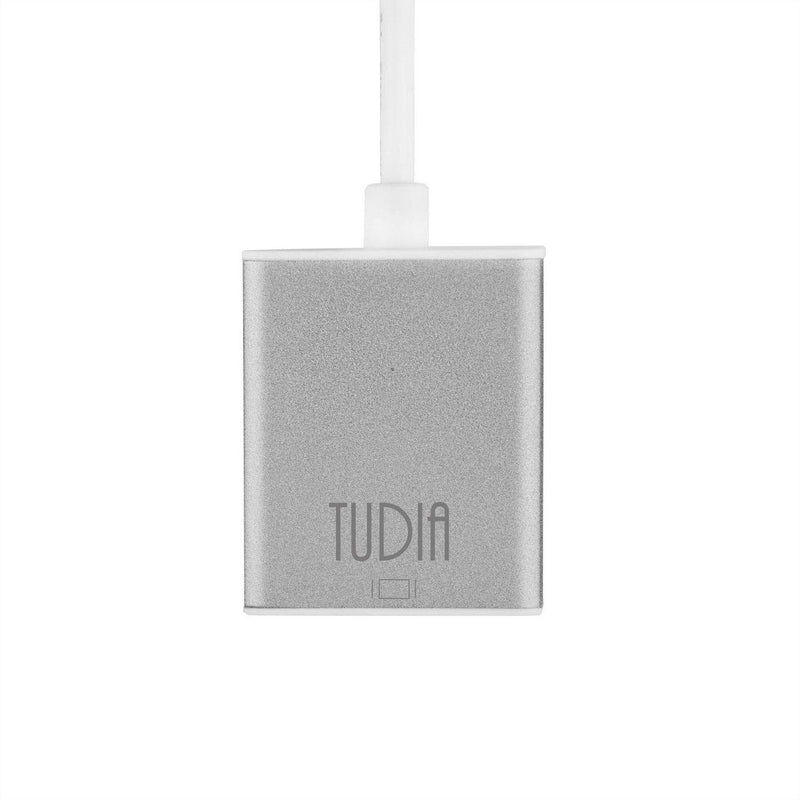  [AUSTRALIA] - USB C to HDMI Adapter, TUDIA USB 3.1 Type C (USB-C) to HDMI Adapter, Compatible with MacBook Pro 13 15 (2016 2017), Google Chromebook, Samsung Galaxy S10 S9 Note 9 - Silver