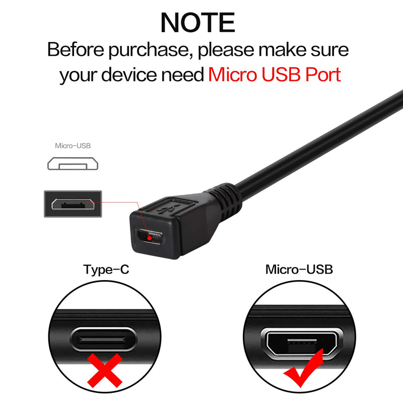 Inovat 25cm USB 2.0 Micro 5 Pin 5P Female to Female Socket Short Extension Adapter Cable - LeoForward Australia