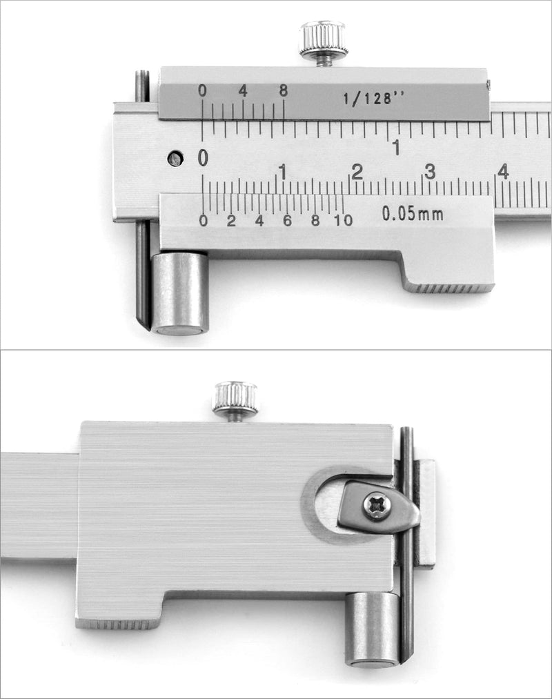  [AUSTRALIA] - QWORK Vernier Caliper 0-20cm Stainless Steel Marking Tools