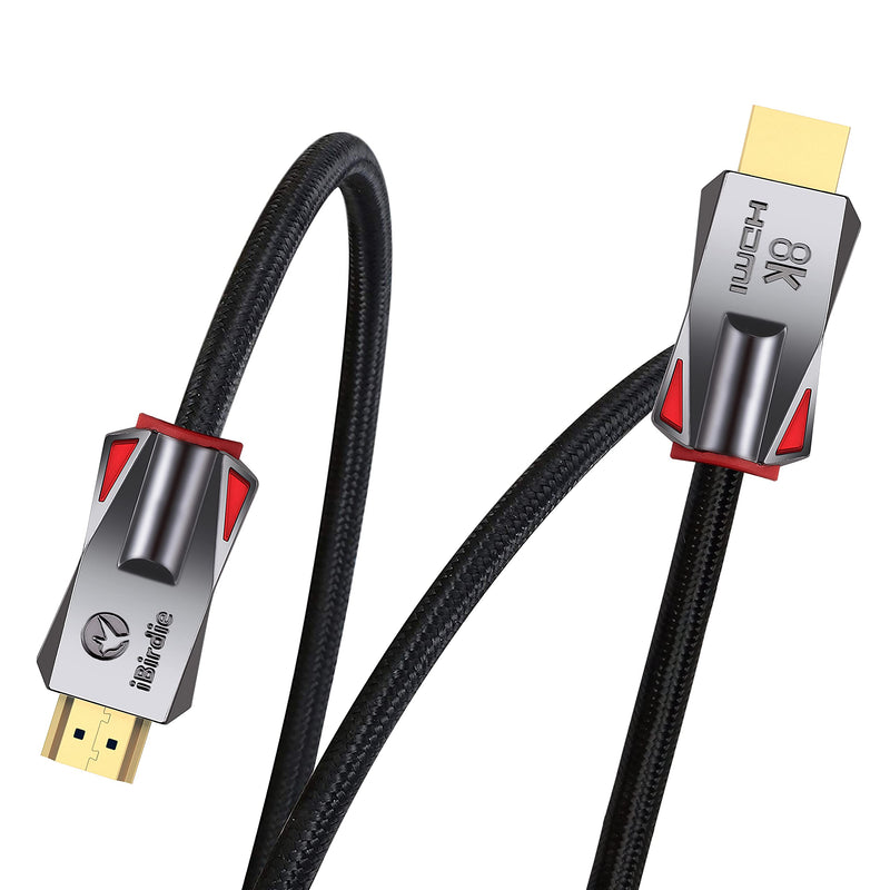  [AUSTRALIA] - 8K HDMI 2.1 Cable 25 Feet 8K60hz 4K 120hz 144hz HDCP 2.3 2.2 eARC ARC 48Gbps Ultra High Speed Compatible with Dolby Vision Atmos PS5 PS4, Xbox One Series X, Sony LG Samsung, RTX 3080 3090 25Feet