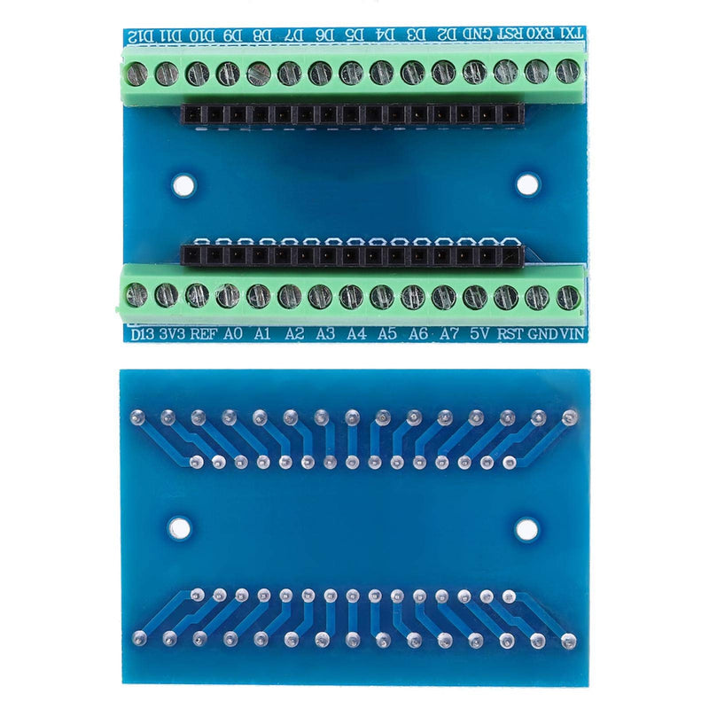  [AUSTRALIA] - 1PC IO Shield Expansion Board, Screw Shield Terminal Adapter Shield V3.0 Compatible for Nano Controller Terminal Adapter