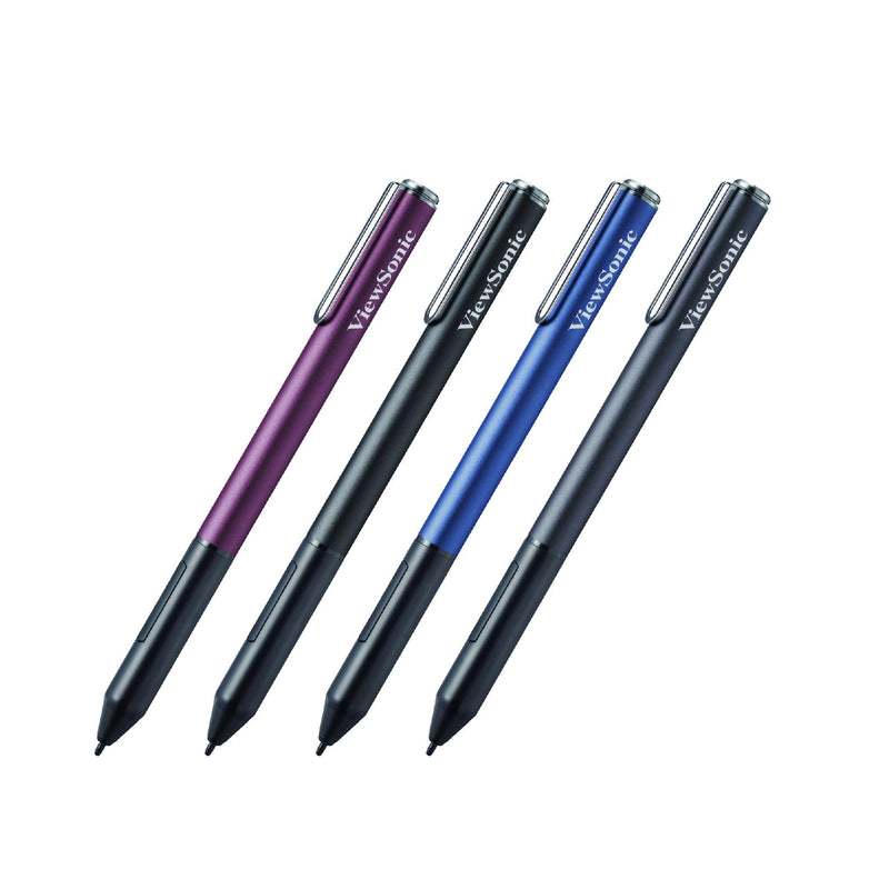ViewSonic Surface Pen ViewStylus ACP301. Aluminum Body Active Stylus Compatible with Surface Pro X, 7, 6, 5, 4, Surface Go, and All Microsoft Pen Protocol Embedded Computers. Color Black - LeoForward Australia