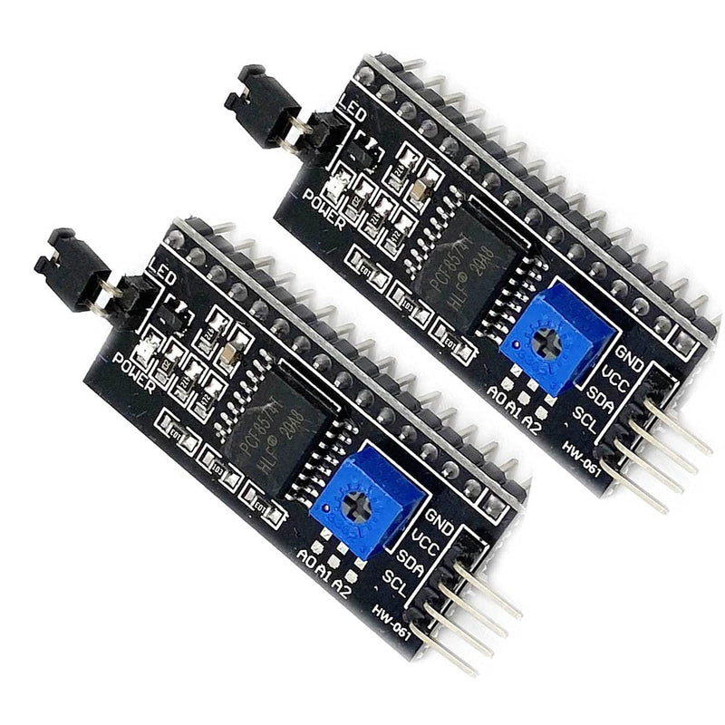  [AUSTRALIA] - KIRO&SEEU 5pcs 1602 LCD 2004 20x4 i2c LCD Display Adapter IIC//TWI/SPI/I2C Serial Interface Module Shield Compatible with Arduino UNO R3 MEGA2560