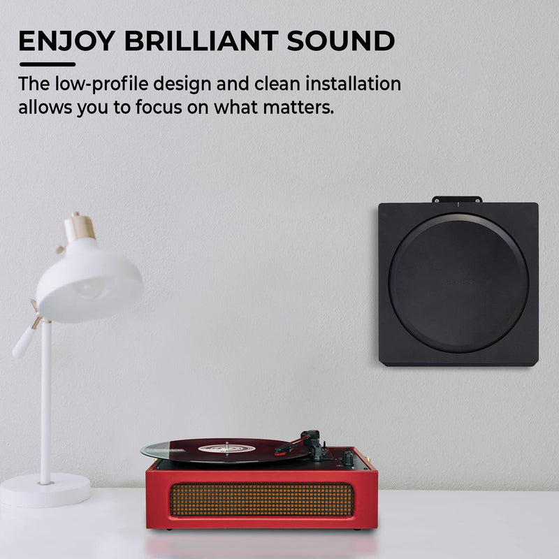  [AUSTRALIA] - HumanCentric Wall Mount Compatible with Sonos Amp | Mounting Bracket for Sonos Wireless Amplifier | Mount Sonos Amp in Any Direction